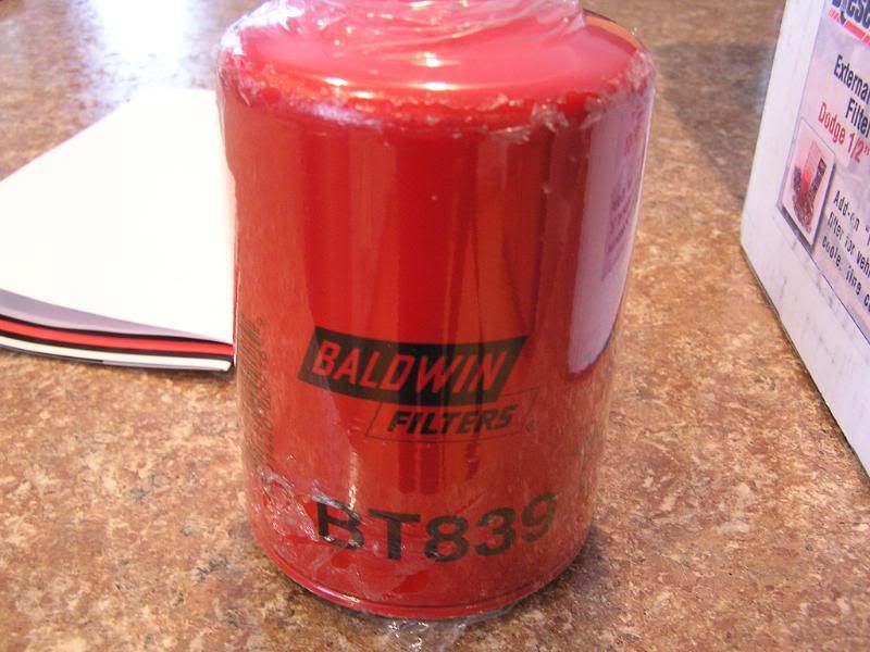 dieselsite trans filter Cummins Diesel Forum